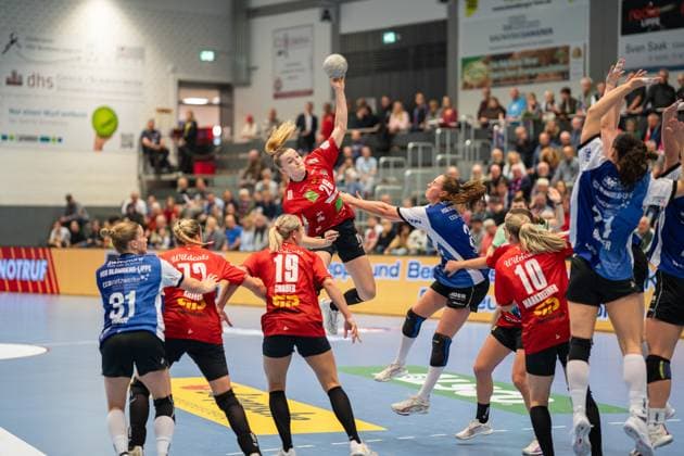 Handball, Women, DHB Cup, HSG Blomberg-Lippe - SV Union Halle-Neustadt