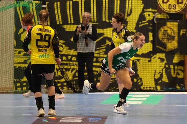 Joanna Granicka VfL Oldenburg GER, Borussia Dortmund vs. VfL Oldenburg, Handball, DHB Cup Women, Round of 16, 2025 2026 season, 05 11 2025 GER, Borussia Dortmund vs. VfL Oldenburg, Handball, DHB Cup Women, Round of 16, 2025 2026 season, 05 11 2025 Dortmund Copyright: xEibner-Pressefoto FrankxZeisingx EP_FZG
