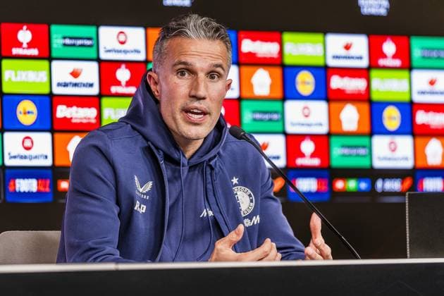 Football, EL, Feyenoord Rotterdam, Press conference