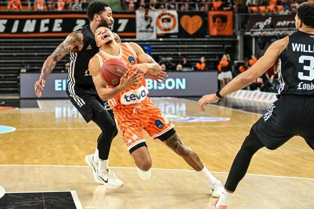 6 Matchday BKT Euro Cup Ratiopharm Ulm v London Lions, Ratiopharm Arena Ulm 07 11 2025 Ulm 07 11 2025 6 Matchday BKT Euro Cup, Ratiopharm Ulm v London Lions, Ratiopharm Arena Ulm Copyright: xBEAUTIFULxSPORTS Märklx