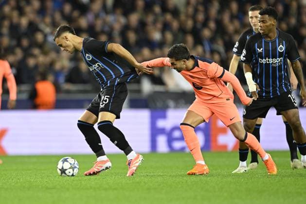 Football, CL, FC Bruges - FC Barcelona