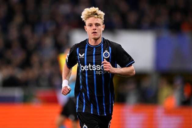 Club Brugge v Barcelona - UEFA Champions League BRUGGE, BELGIUM - NOVEMBER 05 : Seys Joaquim defender of Club Brugge in action during the UEFA Champions League 2025 26 League Phase MD4 match between Club Brugge and Barcelona on November 5, 2025 in Brugge, Belgium, 05 11 2025 Brugge Belgium  Copyright: xTomasxSiskx