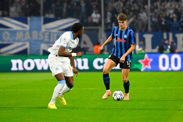 FOOTBALL : Olympique de Marseille VS Atalanta Bergame - UEFA Champions League - 05 11 2025 Charles De Ketelaere (Atalanta BC) - UEFA Champions League match between Olympique de Marseille and Atalanta Bergame on November 5, 2025 at the Orange Velodrome Stadium in Marseille. MarseilleFrance  Copyright: xWilliamxCannarellax