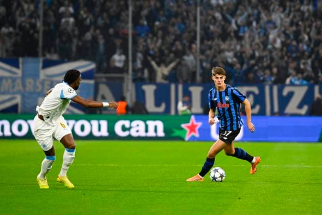 FOOTBALL : Olympique de Marseille VS Atalanta Bergame - UEFA Champions League - 05 11 2025 Charles De Ketelaere (Atalanta BC) - UEFA Champions League match between Olympique de Marseille and Atalanta Bergame on November 5, 2025 at the Orange Velodrome Stadium in Marseille. MarseilleFrance  Copyright: xWilliamxCannarellax