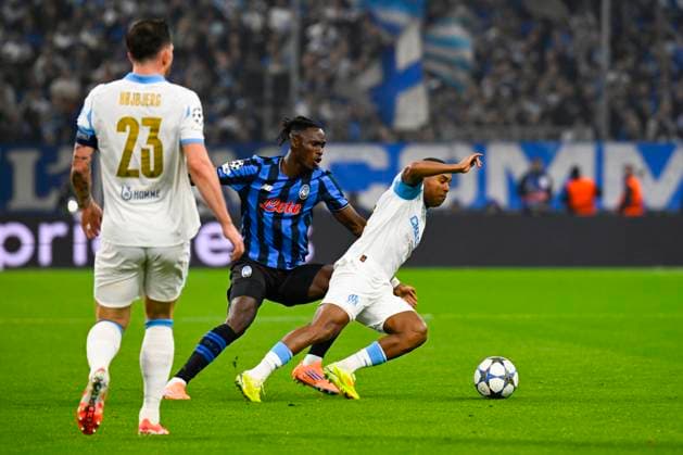 FOOTBALL : Olympique de Marseille VS Atalanta Bergame - UEFA Champions League - 05 11 2025 Igor Paixao (OM) - UEFA Champions League match between Olympique de Marseille and Atalanta Bergame on November 5, 2025 at the Orange Velodrome Stadium in Marseille. MarseilleFrance  Copyright: xWilliamxCannarellax