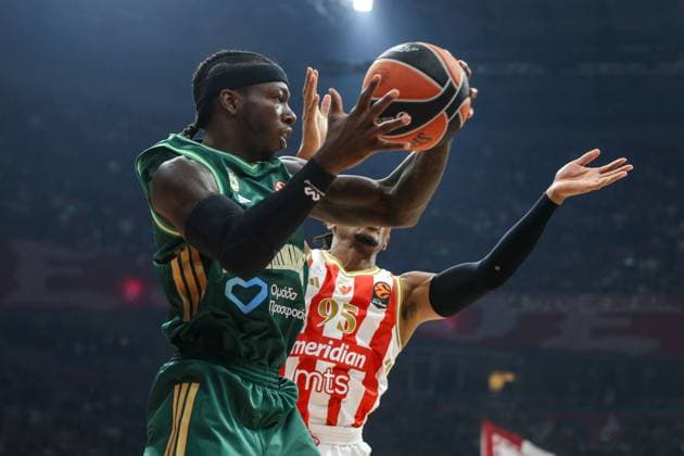 Crvena Zvezda Meridianbet Belgrade v Panathinaikos Aktor Athens - Euroleague BELGRADE, SERBIA - NOVEMBER 05: Kendrick Nunn (25) of Panathinaikos AKTOR in action during the EuroLeague Regular Season Round 9 match between Crvena Zvezda Meridianbet Belgrade and Panathinaikos Aktor Athens at Belgrade Arena on November 05, 2025 in Belgrade, Serbia. Filip Stevanovic Anadolu Belgrade Serbia. Editorial use only. Please get in touch for any other usage.  Copyright: x2025xAnadoluxFilipxStevanovicx
