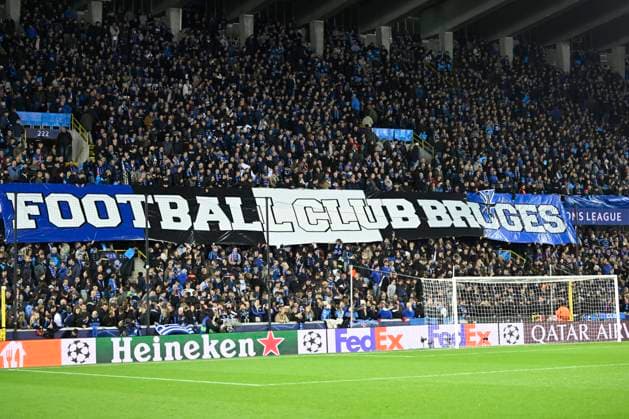 Club Brugge v Barcelona - UEFA Champions League BRUGGE, BELGIUM - NOVEMBER 05 : Illustration picture of fans of Club Brugge during the UEFA Champions League 2025 26 League Phase MD4 match between Club Brugge and Barcelona on November 5, 2025 in Brugge, Belgium, 05 11 2025 Brugge Belgium  Copyright: xNicoxVereeckenx