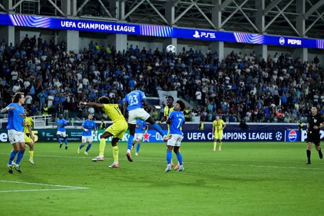 November 5, 2025, Limassol, Limassol, Cyprus: DERRICK LUKCASSEN (23) of Pafos in action during the UEFA Champions League phase matchday 4 game beetwen Pafos FC and Villareal FC at Alphamega Stadium in Limassol,Cyprus on 05 of November r 2025 Limassol Cyprus - ZUMAk195 20251105_znp_k195_022 Copyright: xXenophonxKarakalosx