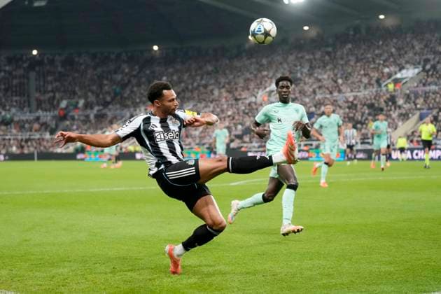 Newcastle United v Athletic Club, Newcastle, UK - 5 Nov 2025 Jacob Murphy of Newcastle United during the Champions League Match between Newcastle United and Athletic Club at St James Park, Newcastle on 5 November. Newcastle St James Park Northumberland GBR Copyright: xHarryxCornish PPAUKx PPA-227843