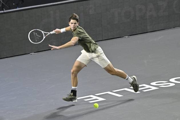 Open de Moselle 2025 - Tennis - ATP, Tennis Herren - Open de Moselle 2025 - 05 11 2025 - Alexander Blockx - Belgique MetzFrance  Copyright: xChryslenexCaillaudx xPznewsx