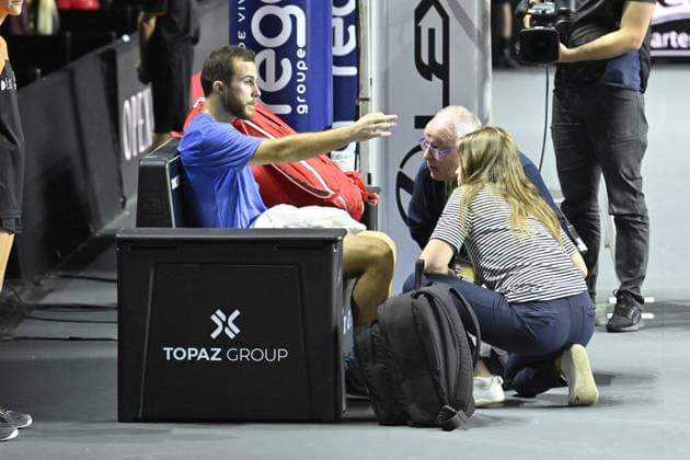 Open de Moselle 2025 - Tennis - ATP, Tennis Herren - Open de Moselle 2025 - 05 11 2025 - Ugo Gaston - France - MetzFrance  Copyright: xChryslenexCaillaudx xPznewsx