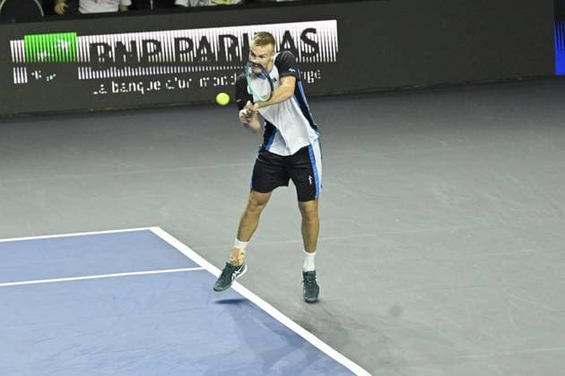 Open de Moselle 2025 - Tennis - ATP, Tennis Herren - Open de Moselle 2025 - 05 11 2025 - Vitaliy Sachko - Ukraine MetzFrance  Copyright: xChryslenexCaillaudx xPznewsx