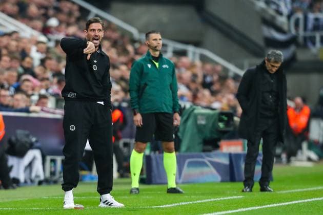 Newcastle United v Athletic Club, UEFA Champions League Jason Tindall Assistant Manager of Newcastle United gestures during the Newcastle United v Athletic Club UEFA Champions League Round 1 match at St. James Park, Newcastle Upon Tyne, England on 5 November 2025 Credit: Lee Keuneke Every Second Media Editorial use only. All images are copyright Every Second Media Limited. No images may be reproduced without prior permission. Copyright: xIMAGO EveryxSecondxMediax ESM-1656-0111 LeexKeunekex xEveryxSecondxMediax