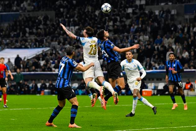 FOOTBALL : Olympique de Marseille VS Atalanta Bergame - UEFA Champions League - 05 11 2025 UEFA Champions League match between Olympique de Marseille and Atalanta Bergame on November 5, 2025 at the Orange Velodrome Stadium in Marseille. MarseilleFrance  Copyright: xWilliamxCannarellax