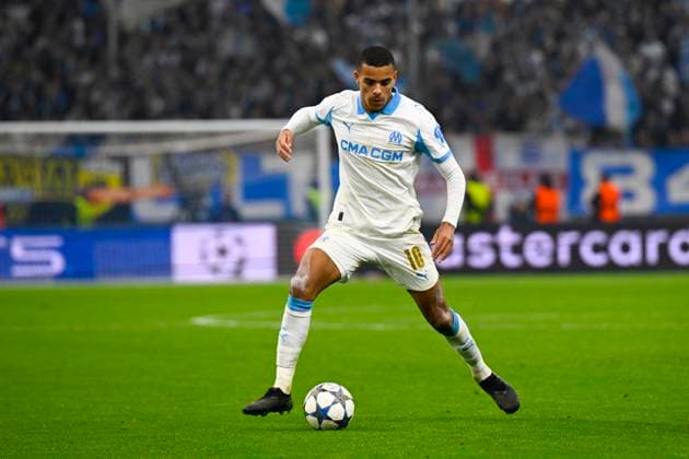 FOOTBALL : Olympique de Marseille VS Atalanta Bergame - UEFA Champions League - 05 11 2025 Mason Greenwood (OM) - UEFA Champions League match between Olympique de Marseille and Atalanta Bergame on November 5, 2025 at the Orange Velodrome Stadium in Marseille. MarseilleFrance  Copyright: xWilliamxCannarellax
