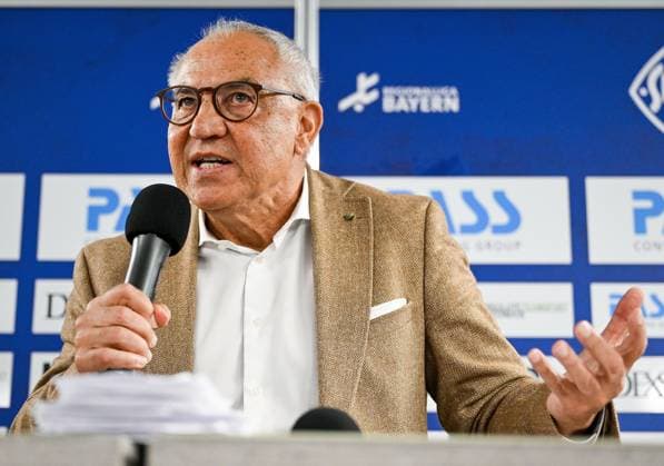Football, RL Bayern, Viktoria Aschaffenburg, general meeting with Felix Magath