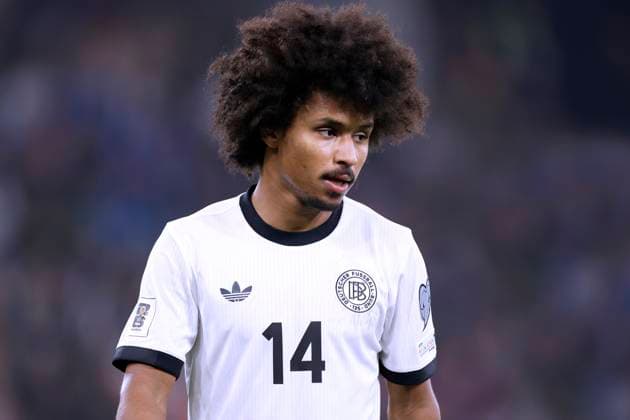 ADEYEMI Karim Team Germany World Cup Qualification Match Germany Luxembourg 4 0 on 10 10 2025 in Sinsheim DFL REGULATIONS PROHIBIT ANY USE OF PHOTOGRAPHS as IMAGE SEQUENCES and or QUASI VIDEO Copyright: xLacixPerenyix