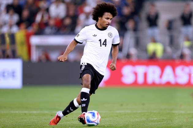 ADEYEMI Karim Team Germany World Cup Qualification Match Germany Luxembourg 4 0 on 10 10 2025 in Sinsheim DFL REGULATIONS PROHIBIT ANY USE OF PHOTOGRAPHS as IMAGE SEQUENCES and or QUASI VIDEO Copyright: xLacixPerenyix