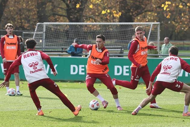 1 FC Köln 1 FC Köln, training, center Said El Mala 1 FC Köln , 06 11 2025, picture