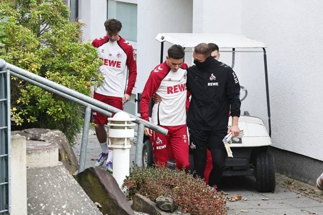 1 FC Köln 1 FC Köln, Training, from left Said El Mala, Marvin Schwäbe 1 FC Köln , 06 11 2025, Bild