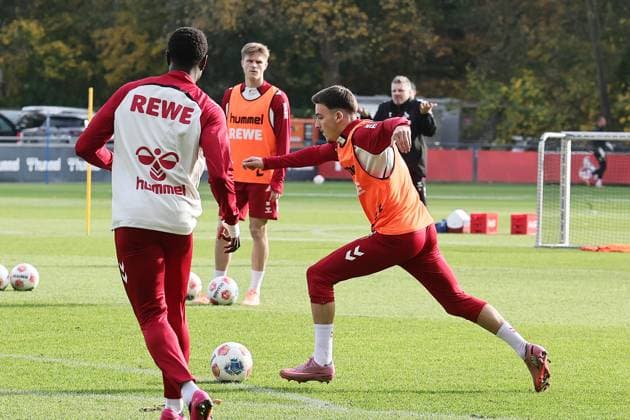 1 FC Köln 1 FC Köln, training, right Said El Mala 1 FC Köln , 06 11 2025, picture