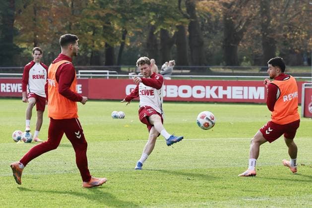 1 FC Köln 1 FC Köln, Training, Florian Kainz 1 FC Köln , 06 11 2025, Bild