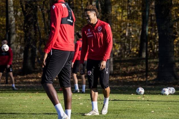 Cottbus, Germany 06 November 2025 3 Liga 2025 2026 FC Energie Cottbus Training In the picture Justin Butler Energie Cottbus Brandenburg Copyright: xFotostandx xWeilandx