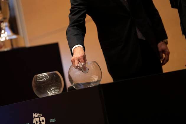Sorteggio dei gironi delle ATP, Tennis Herren Finals 2025 a Torino, Italia - Cronaca - GiovedÃ¬ 6 novembre 2025 - Matteo Secci LaPresse Group draw for the 2025 ATP Finals in Turin, Italy - News - Thursday 6th November 2025 - News - Matteo Secci LaPresse  Copyright: xMatteoxSecci LaPressex