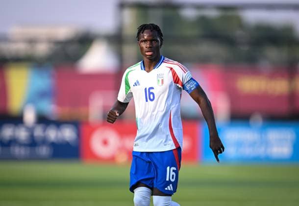 Football, Junior U 17 World Cup 2025 in Doha Qatar Preliminary round 06 11 2025 Group A Bolivia Italy Benit Borasio Italy