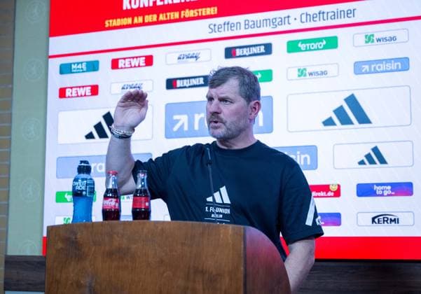 Soccer, Men, Season 2025 2026, 1 Bundesliga, 1 FC Union Berlin, Coach Steffen Baumgart 1 FC Union Berlin , 06 11 2025, Copyright: xMatthiasxKochx