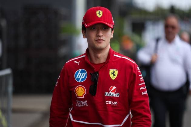 F1 - SAO PAULO GRAND PRIX 2025 ZHOU Guanyu (chi), Scuderia Ferrari Reserve Driver, portrait during the 2025 Formula 1 Grande Premio de Sao Paulo, 2025 Sao Paulo Grand Prix, 21th round of the 2025 FIA Formula One World Championship, WM, Weltmeisterschaft from November 7 to 9, 2025 on the Interlagos, in Sao Paulo, Brazil - Sao PauloBrazil  Copyright: xANTONINxVINCENTx