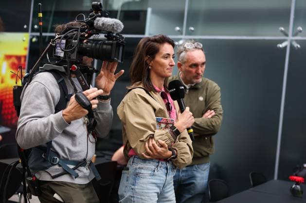 F1 - SAO PAULO GRAND PRIX 2025 LAFFITE Margot (fra), TV presenter of Canal+, portrait during the 2025 Formula 1 Grande Premio de Sao Paulo, 2025 Sao Paulo Grand Prix, 21th round of the 2025 FIA Formula One World Championship, WM, Weltmeisterschaft from November 7 to 9, 2025 on the Interlagos, in Sao Paulo, Brazil - Sao PauloBrazil  Copyright: xANTONINxVINCENTx