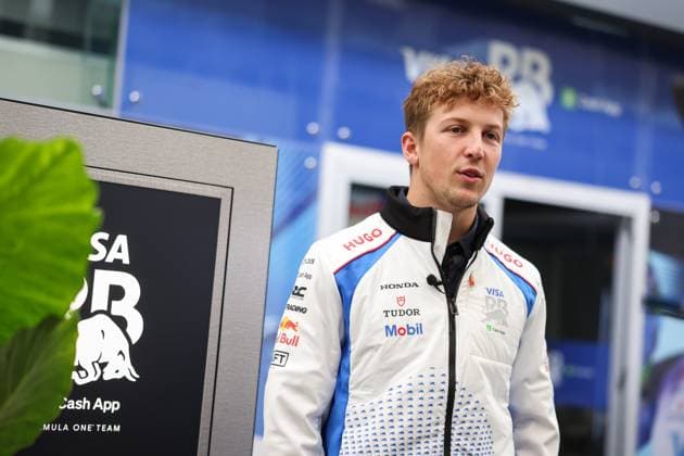 F1 - SAO PAULO GRAND PRIX 2025 LAWSON Liam (nzl), Visa Cash App RB F1 Team VCARB02, portrait during the 2025 Formula 1 Grande Premio de Sao Paulo, 2025 Sao Paulo Grand Prix, 21th round of the 2025 FIA Formula One World Championship, WM, Weltmeisterschaft from November 7 to 9, 2025 on the Interlagos, in Sao Paulo, Brazil - Sao PauloBrazil  Copyright: xANTONINxVINCENTx