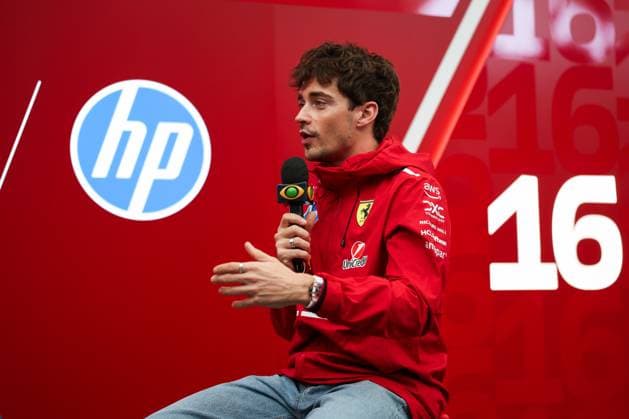 F1 - SAO PAULO GRAND PRIX 2025 LECLERC Charles (mco), Scuderia Ferrari SF-25, portrait during the 2025 Formula 1 Grande Premio de Sao Paulo, 2025 Sao Paulo Grand Prix, 21th round of the 2025 FIA Formula One World Championship, WM, Weltmeisterschaft from November 7 to 9, 2025 on the Interlagos, in Sao Paulo, Brazil - Sao PauloBrazil  Copyright: xANTONINxVINCENTx