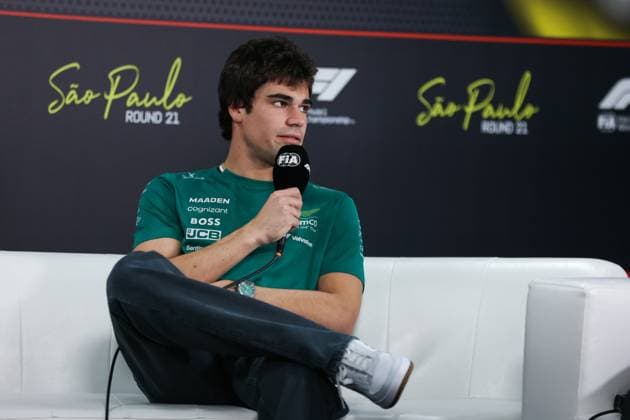 F1 - SAO PAULO GRAND PRIX 2025 press conference, PK, Pressekonferenz STROLL Lance (can), Aston Martin F1 Team AMR25, portrait during the 2025 Formula 1 Grande Premio de Sao Paulo, 2025 Sao Paulo Grand Prix, 21th round of the 2025 FIA Formula One World Championship, WM, Weltmeisterschaft from November 7 to 9, 2025 on the Interlagos, in Sao Paulo, Brazil - Sao PauloBrazil Copyright: xANTONINxVINCENTx