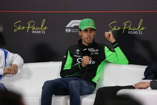 F1 - SAO PAULO GRAND PRIX 2025 press conference, PK, Pressekonferenz BORTOLETO Gabriel (bra), Stake F1 Team Kick C45, portrait during the 2025 Formula 1 Grande Premio de Sao Paulo, 2025 Sao Paulo Grand Prix, 21th round of the 2025 FIA Formula One World Championship, WM, Weltmeisterschaft from November 7 to 9, 2025 on the Interlagos, in Sao Paulo, Brazil - Sao PauloBrazil Copyright: xANTONINxVINCENTx