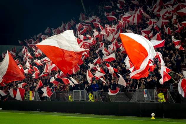FC Utrecht supporters during the match FC Utrecht vs FC Porto at the Stadion Galgenwaard for the Europa League - League phase - Matchday 4 season 2025-2026 in UTRECHT, Netherlands on 6 november 2025, (photo by Marcel van Dorst EYE4images DeFodi Images) FC Utrecht supporters during the match FC Utrecht vs FC Porto at the Stadion Galgenwaard for the Europa League League phase Matchday 4 season 2025 2026 in UTRECHT, Netherlands on 6 november 2025, photo by Marcel van Dorst EYE4images DeFodi Images