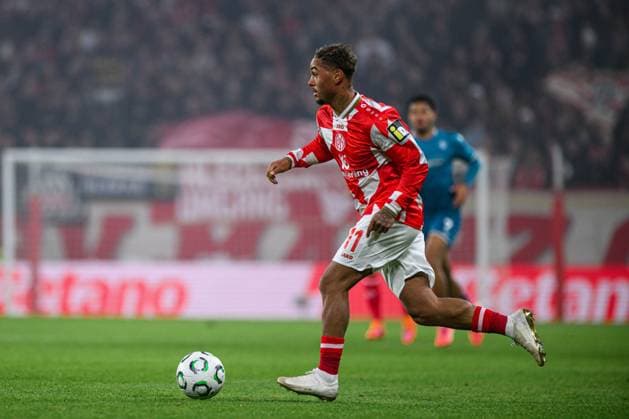 MAINZ, GERMANY - 6 NOVEMBER, 2025: Armindo Sieb - The football match of UEFA Conference League 1. FSV Mainz 05 vs ACF Fiorentina at Mewa Arena.  Copyright: xVITALIIxKLIUIEVx
