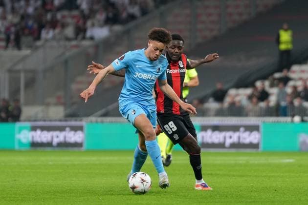 Football, EL, OGC Nice - SC Freiburg