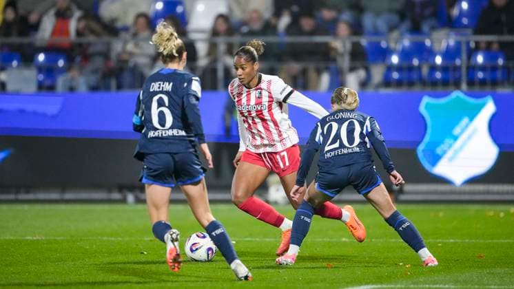 Football, Women, 1. BL, TSG Hoffenheim - SC Freiburg