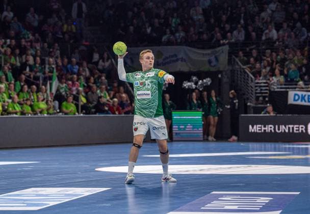 Handball, Men, Season 2025 2026, DHB Cup Round of 16, Füchse Berlin ThSV Eisenach, Tobias Gröndahl Füchse Berlin , 06 11 2025, Copyright: xSebastianxRäppold MatthiasxKochx