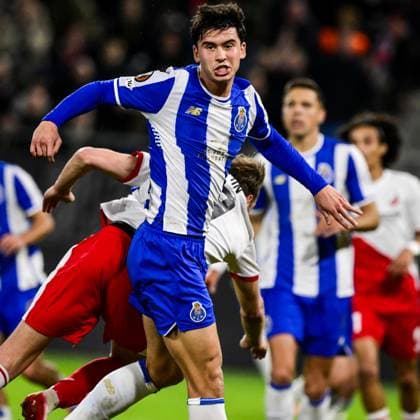 UTRECHT - Dominik PrpiÄ‡ of FC Porto during the UEFA Europa League match between FC Utrecht and FC Porto at the Galgenwaard Stadium on November 6, 2025, in Utrecht, Netherlands. ANP OLAF KRAAK UEFA Europa League 2025-2026 xVIxANPxSportx xxANPxIVx 541409781 originalFilename: 541409781.jpg