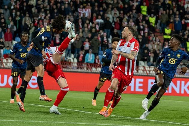 Football, EL, Red Star Belgrade - OSC Lille