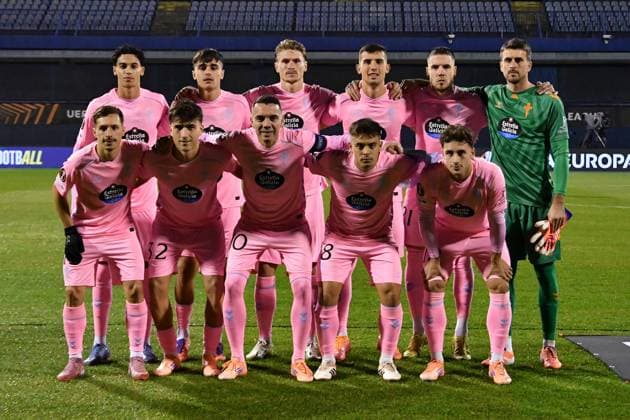 Zagreb, Croatia, November 06th 2025, Team Celta during the UEFA Europa League, League phase Matchday 4, match between Dinamo Zagreb (Croatia) and Celta (Spain) at Stadium Maksimir, Zagreb, Croatia.(Photo by Natasa Kupljenik Sports Press Photo) Copyright: xNatasaxKupljenikx xSPPx Sportspressphoto_SPR57747