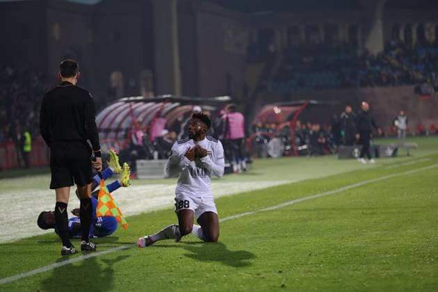 6 November 2025 UEFA Conference League, Round 3 FC Noah vs SK Sigma Olomouc Republican Stadium after Vazgen Sargsyan, Yerevan, Armenia 6 November 2025 UEFA Conference League, Round 3 FC Noah vs SK Sigma Olomouc Republican Stadium after Vazgen Sargsyan, Yerevan, Armenia. Ian Eteki