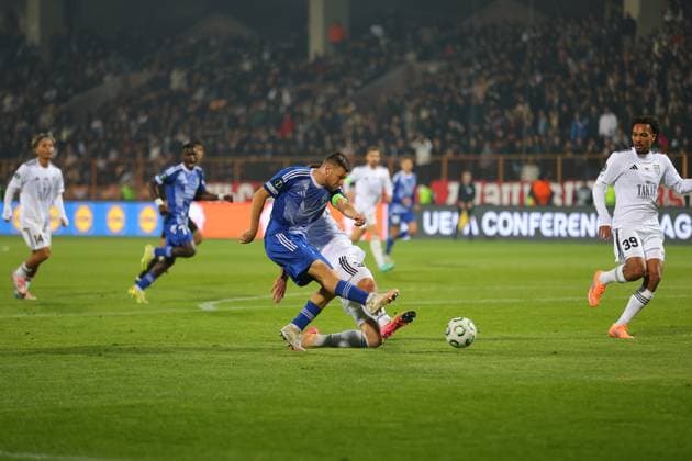 6 November 2025 UEFA Conference League, Round 3 FC Noah vs SK Sigma Olomouc Republican Stadium after Vazgen Sargsyan, Yerevan, Armenia 6 November 2025 UEFA Conference League, Round 3 FC Noah vs SK Sigma Olomouc Republican Stadium after Vazgen Sargsyan, Yerevan, Armenia. Radim Brete