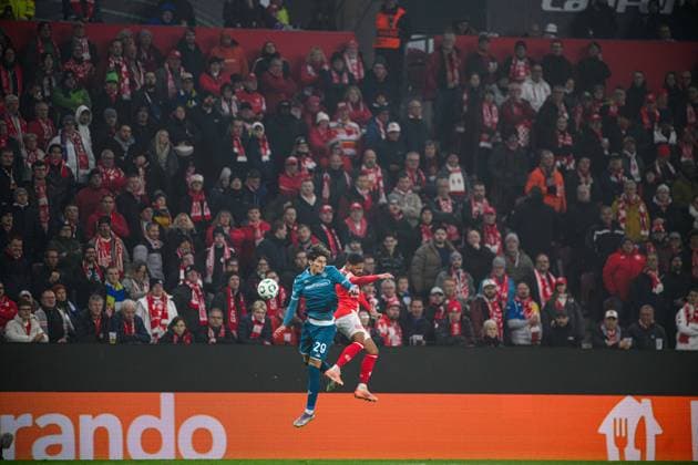 MAINZ, GERMANY - 6 NOVEMBER, 2025: Niccolo Fortini - The football match of UEFA Conference League 1. FSV Mainz 05 vs ACF Fiorentina at Mewa Arena.  Copyright: xVITALIIxKLIUIEVx