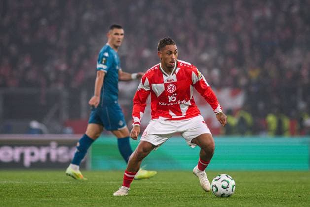 MAINZ, GERMANY - 6 NOVEMBER, 2025: Armindo Sieb - The football match of UEFA Conference League 1. FSV Mainz 05 vs ACF Fiorentina at Mewa Arena.  Copyright: xVITALIIxKLIUIEVx