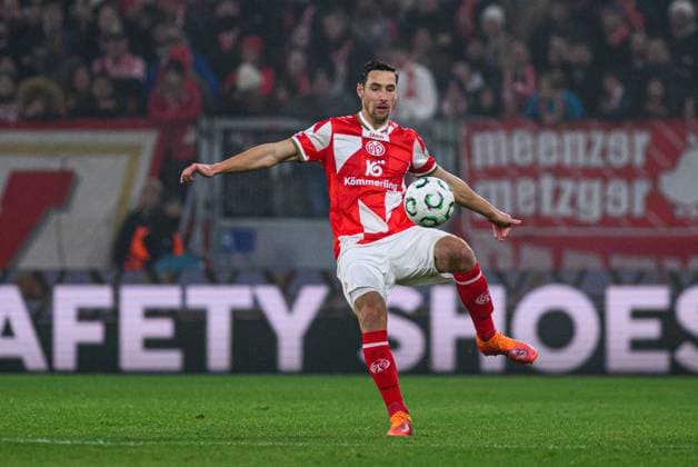 MAINZ, GERMANY - 6 NOVEMBER, 2025: Dominik Kohr - The football match of UEFA Conference League 1. FSV Mainz 05 vs ACF Fiorentina at Mewa Arena.  Copyright: xVITALIIxKLIUIEVx