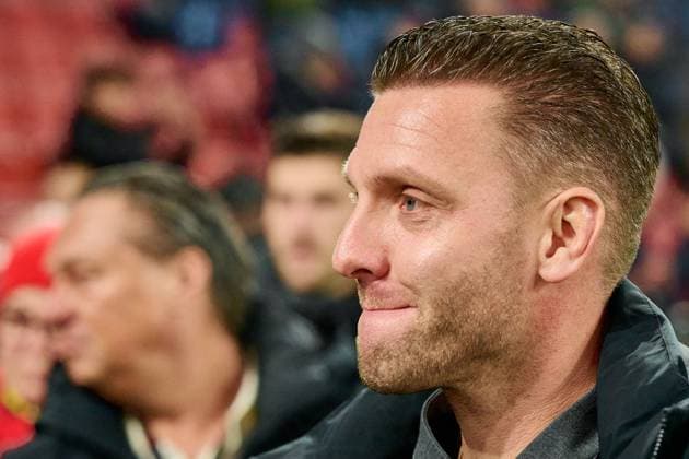 Salzburg, Austria 06 November 2025 Europa League 2025 2026 RB Salzburg vs Go Ahead Eagles Deventer In the picture Coach Melvin Boel Eagles Red Bull Arena Copyright: xFotostandx xWassmuth,xJUERGENxWASSMUTH,xFOTOGRAFxJUERGENxxWASSMUTHx